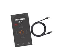 Ailan Carte Son Externe USB 1 Canal pour Profiter de l'audio avec Adaptateur Filaire. Compatible avec Les Ordinateurs. Carte Son Externe Portable sans Pilote.