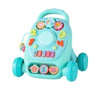 Ailan Centre d'activités pour bébés garçons et filles : marche, activités ludiques, chansons classiques pour enfants, encouragement à la marche, musique pour bébés, vert, 17.5x18x21cm