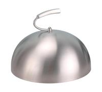 Ailan Couvercle à burger pour plaque de cuisson, couvercle vapeur, dôme pour faire fondre le fromage, vapeur robuste, accessoire indispensable, acier inoxydable résistant à la, Modèle E, 14 x 7 cm