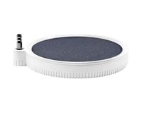 Ailan Disque aérateur à Bulles Compact, Indispensable pour Les systèmes hydroponiques et Les Aquariums. Outil de Diffusion de Bulles fiable, améliorant la Circulation, Blanc, 13 cm