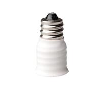 Ailan E12 à E14 douille de lampe douille en cuivre Base de lumière adaptateur amovible éclairage porte-ampoule réparation accessoire fileté