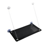 Ailan Hamac Mural pour Chat avec siège de fenêtre, pour Ultra-résistant, supporte jusqu'à 31 kg (68 LB), Installation Facile grâce pour aux ventouses, Offre Un Espace de Rangement généreux et