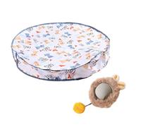 Ailan Jouet interactif Deux en Un pour Chat, Accessoires pour Chatons ludiques, Fournitures pour Chat, Tunnel pour Chat, Jouets pour Chats, tapez+3【Une Balle】