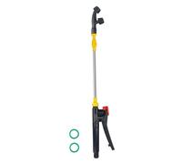 Ailan Lance d'arrosage rétractable et Durable, Facile à Utiliser grâce à sa poignée Ergonomique. Accessoires de pulvérisation pour Jardin électrique extérieur, Buse Double courbure