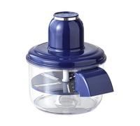 Ailan Machine à éplucher les Pour raisins électrique, rechargeable par USB, outil automatique pour éplucher les petits fruits, cerises, tomates et fruits en ABS, Bleu avec bouche