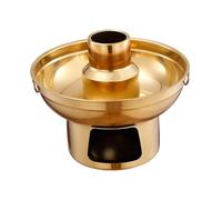 Ailan Marmite de cuisine grande capacité pour pique-niques en famille avec marmite en acier inoxydable antiadhésive pour une cuisson optimale au barbecue.