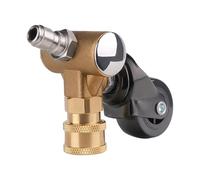 Ailan Nettoyeur de châssis, pulvérisateur de Route, roulettes durables pour Une Longue durée Vie, Connexion 1/4, pièces Conversion pour Nettoyeur