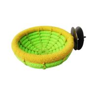 Ailan Nid douillet en corde de coton pour conures et perroquets, offrant un soutien optimal pour le sommeil des petits animaux. Hamac en acier inoxydable avec joint élargi, idéal pour les chinchillas.
