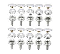 Ailan Outil de pose de vis à pression pour tissus d'ameublement avec écrou et douille, comprenant un bouton-pression en acier inoxydable pour toiles et tissus d'ameublement résistants, et un capuchon