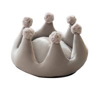 Ailan Panier moelleux pour chien et chat avec fond antidérapant pour une sécurité optimale pendant le sommeil. Confortable et chaud en hiver, il protège efficacement votre animal du froid. Ce joli nid