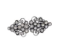 Ailan Pince à broche pour col de pull, clip pour cardigan, fermoir offrant une grande flexibilité, idéale pour les mariages et le quotidien. Fabriquée en alliage, cette pince à broche pour chemise est