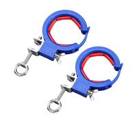 Ailan Poulie de tirage de câbles à Haute capacité Charge, réglable et Facile à Utiliser. Rouleaux Chemin câbles en Nylon épais pour Un tirage Fluide et sans accrocs, Bleu Marine, 6.5 cm
