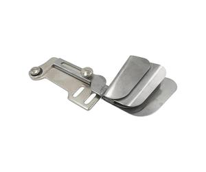 Ailan Replieur de ruban adapté au pied presseur ourleur pour projets de couture. Accessoire durable et efficace. Le replieur ruban ourleur double est compatible avec la plupart des machines à coudre.