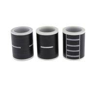 Ailan Ruban de signalisation routière - Cadeau de Noël pour enfants - Format facile, ludique, repositionnable, sûr, sans dégâts, se décolle facilement et sans résidus - Idéal pour créer des