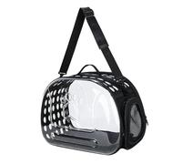 Ailan Sac de Transport Portable et Confortable pour Chat Animal de Compagnie, Transparent et Pliable, idéal pour Les Voyages et Les Loisirs. Il Offre également Une Vue imprenable sur Le Soleil et