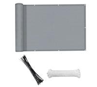 Ailan Store de Balcon Convivial et Facile à Installer, garantissant Une Installation et Un Entretien sans tracas, Gris, 3 x 0.9 m