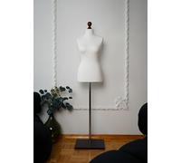 AILANT Mannequin de Couture Femme, Mannequin Tailleur féminin, Housse Blanche (Option 3, 46/48 XXL)