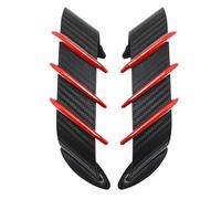 Aile AéRodynamique Carénage Kit d'ailes Aérodynamiques De Carénage, Accessoires Becquet Moto pour BMW pour S1000RR HP4(Rouge)