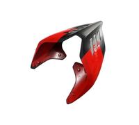 Aile AéRodynamique Moto Couvercle Queue Spoiler Carénage Arrière Couvercle Siège Capot pour Ducati pour Panigale pour Street pour Fighter V4 V4S V4R 2018-2023 Spoiler(Black Red)