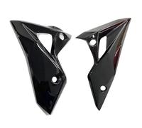 Aile aérodynamique Moto Protection Latérale D'échappement for Moto Kawasaki Z800 2013-2016 Couvercle De Carter D'huile Inférieur Carénage Cache Panneau latéral(Bright Black a Pair)