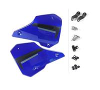 Aile Aérodynamique Plaques Décoratives pour Aileron De Moto, Panneau De Remplissage, Cadre, Couvercle De Châssis, Accessoires pour MT-10 2022- Aileron Moto(Bleu)