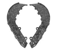Aile Aérodynamique pour Aprilia pour RSV4 2021-2024 Phare Avant De Moto sous Le Couvercle De Carénage du Becquet Panneau Inférieur Aile Carénage(Forged Pattern)