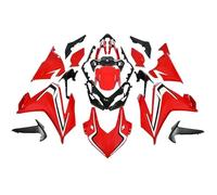 Aile Aérodynamique pour CBR500R 2019 2020 2021 Accessoires De Moto Carénages Kit De Carrosserie Peinte par Injection en Plastique ABS Carénage(Style A)