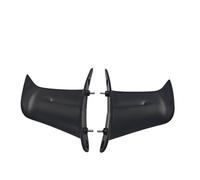 Aile Aérodynamique pour Ducati pour Panigale V4 V4S 2018-2021, Aileron Fixe ABS, Panneaux Latéraux De Pare-Brise, Aileron Latéral Aileron de Moto(Bright Black)