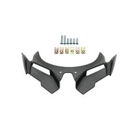 Aile Aérodynamique Pour Kawasaki Pour Ninja ZX-25R ZX-4R ZX-4RR Extension Couvercle Cône Nez Garde-boue Avant Aileron Aérodynamique(Noir)