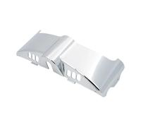 Aile Aérodynamique pour Touring Electra pour Street Glide 2014-2020 Console Commutateur Moto Panneau Tableau Bord Batwing, Couvercle Carénage Décoratif Aileron Moto(Chrome)