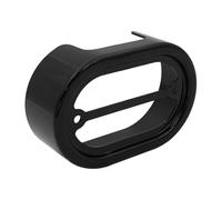 Aile Aérodynamique Protecteur De Régulateur De Tension en ABS Chromé Noir, Becquet De Menton pour Softail Breakout 2001-2017 pour Fat Boy Slim Heritage Carénage(Noir)