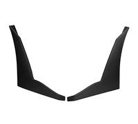 Aile arrière Aileron Arrière Ailettes Latérales Voiture Spoiler Menton Jupe Protecteur Avant Pare-Chocs Arrière Séparateur Lèvres pour Mercedes pour Benz CLA GLA B(Noir Brillant)