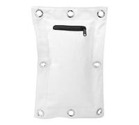 Aile chun mura toile punch sac de sable vide cible avec boxe à fermeture éclair muay thai sanda s l triple sac (S)