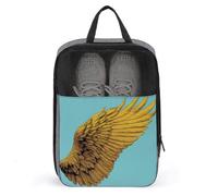 Aile d'aigle Sac à chaussures de style bande dessinée pour voyage usage quotidien Sac de rangement anti-poussière Sac de rangement pour chaussures de golf