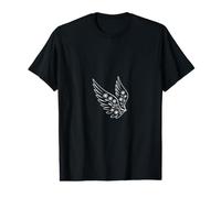 Aile d'ange Minimaliste Pissenlit Foi chrétienne T-Shirt Graphique avec Valeur