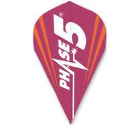 Aile de fléchette Unicorn Maestro 100, DXM, Phase 5, Rosso, taille unique