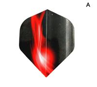 Aile de fléchettes à pointe souple en PVC, couleur 4.3x3.5x3.5cm, accessoires d'intérieur, Options de fléchettes d'entraînement 5 pour divertissement professionnel V2D3