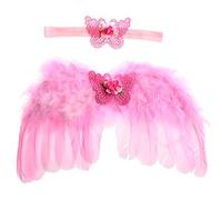 Aile de Fledge pour bébé avec bandeau réglable, décoration d'anniversaire pour bébé, séances photo et décoration d'anniversaire spéciale