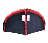 Aile de kitesurf gonflable avec sac de rangement et laisse de surf pour le vent, le surf, le ski de neige, les jeux aquatiques