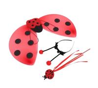 Aile de Performance Lady Beetle, Conception Pliable pour Enfants, événements Théâtraux, Costume en Maille Respirante 50x40cm (#1)