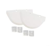 Aile de piscine de rechange et kit de sabot pour aspirateur Hayward, kit de pièces ABS avec 4 chaussures, outil de nettoyage efficace AXV414604WHP