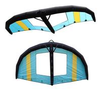 Aile De Planche à Voile Portative, Ailes Gonflables De Kitesurf En Aluminium Avec Fenêtre, Planche De Surf Gonflable Kitesurf Planche à Voile Pour Adulte Débutant Jouet De Jeu D'eau De Neige,5㎡