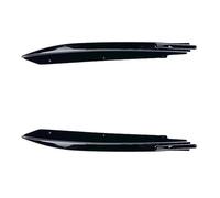 Aile De Queue Jusqu'à pour BMW Série 5 pour G30 pour M-Tech 525i 530i 540i Séparateur Pare-Chocs Arrière Canards Lèvre Becquet Couverture Aileron Voiture(Noir Brillant)