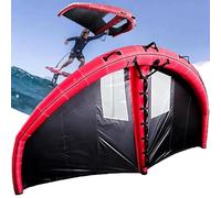 Aile de surf gonflable avec fenêtre, aile portable pour le surf en aluminium, idéale pour la planche à pagaie et le standup board sports nautiques
