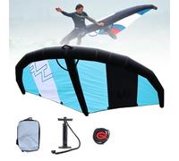 Aile de surf gonflable avec pompe, cerf-volant en aluminium pour planche à pagaie et hydrofoil, aile de planche à voile portable pour s'amuser en plein air