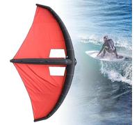 Aile de surf gonflable avec sac de rangement et laisse de surf pour windwing foiling, surf et jeux aquatiques