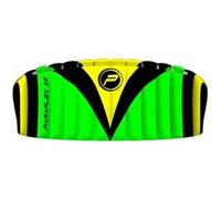 Wolkenstürmer Paraflex Sport 2.3 Cerf-Volant, Vert - Aile de Traction 2 Lignes pour débutants et Enfants à partir de 10 Ans- Voile de Traction - Aile de Kitesurf