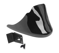 Aile de Vent de Moto Pour Sportster 1200 883 Pour Iron 883 1200 Pour XL1200X 2004-2020 1 Jeu De Becquet Inférieur Avant Garde-boue Barrage D'air Carénage De Menton Noir