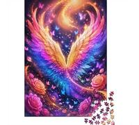 Aile Fleur Papillon Puzzle, 1000 Pièces Jeu D'intérieur Adulte | 38x26cm Carton, Exercice Mental, Ajustement Précis, Amateurs D'art, Réduction Du Stress