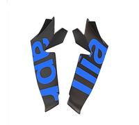 Aile Latérale Becquet pour RS 660 pour rs660 pour RS Moto Pare-Brise Aile carénage Avant aérodynamique RSV4 Spoiler Winglet(Blue)